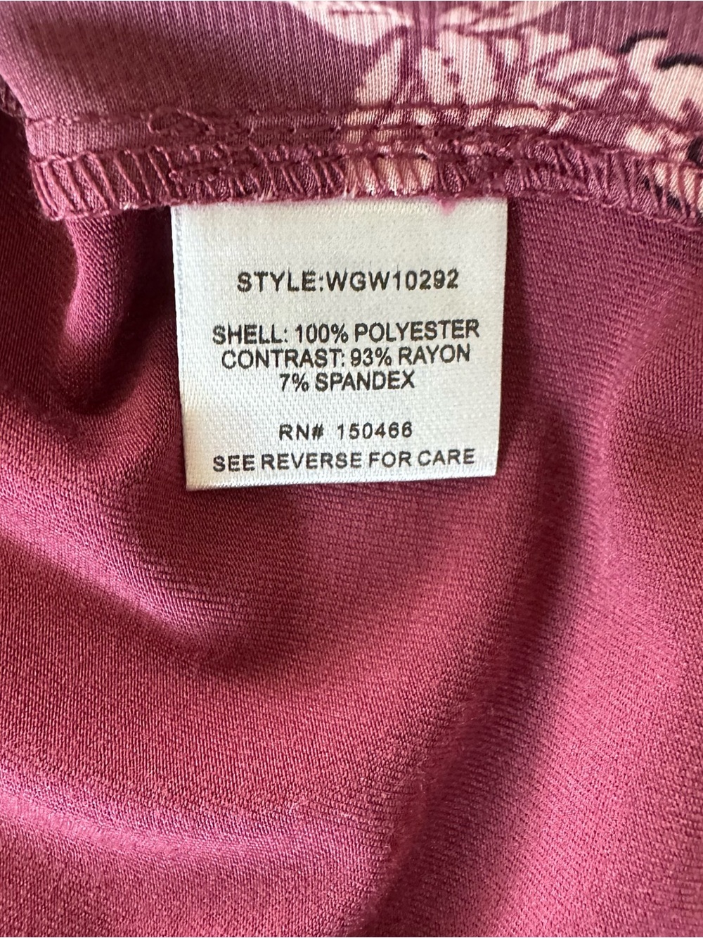 Market & Spruce Orlee Mixed Material Sleeveless Floral Burgundy Top
Size Small - Picture 6 of 7